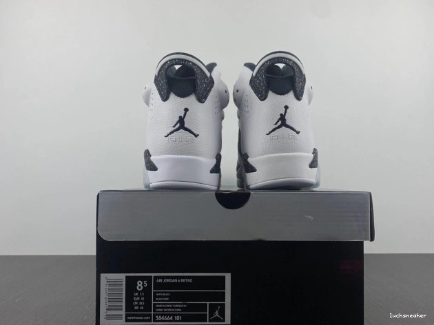 Cheap LUCY Jordan 6 Oreo Retro 384664-101 0813